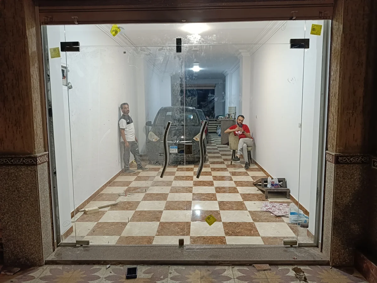 أبواب زجاج سيكوريت — عمل 2026/04/24 #311 في دراو