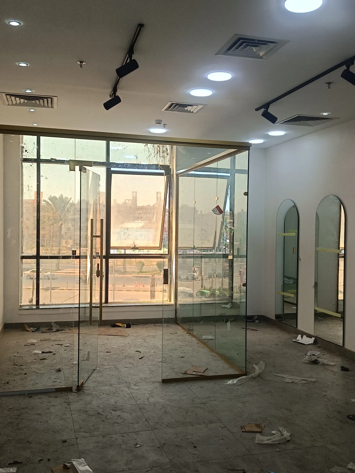 زجاج دبل جلاس عازل في ميت غمر